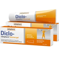 Diclo-® Schmerzgel bei akuten Bewegungsschmerzen mit dem bewährten Wirkstoff Diclofenac>ratiopharm Sale