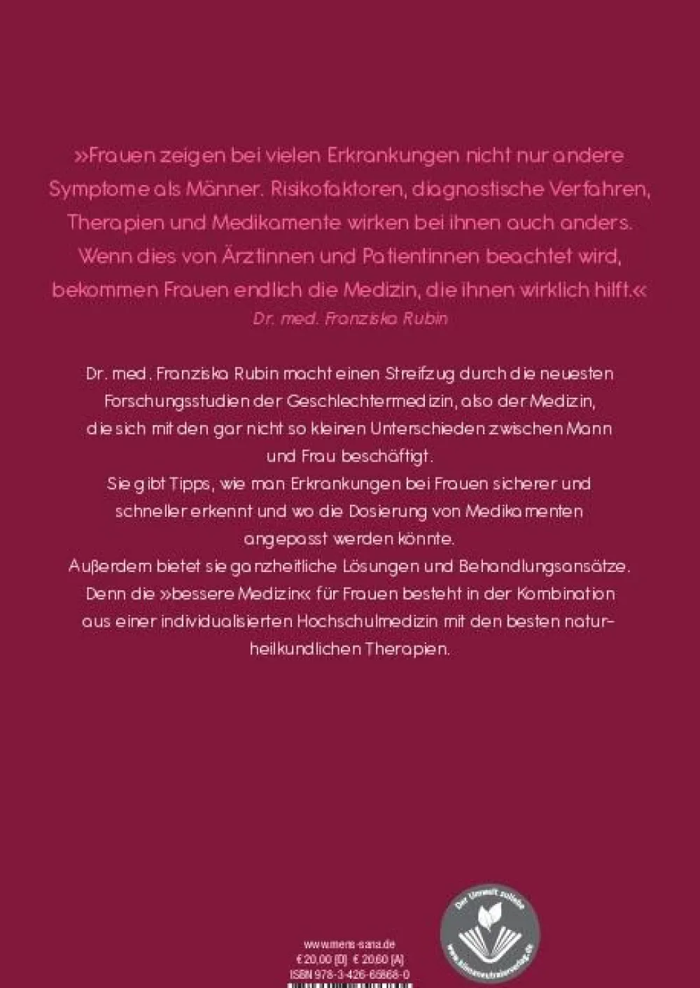 Die bessere Medizin für Frauen| Hot