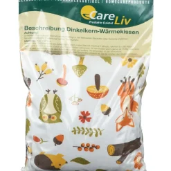 Dinkelkern-Wärmekissen mit Bezug 17 x 17 cm| New