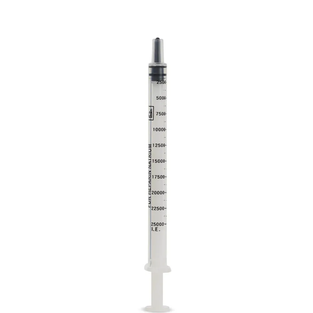 Dispomed 1ml Heparin Spritze, 25000 I.E.| Clearance