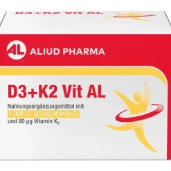 D3 + K2 Vit AL 1000 I.E. / 80 µg Kapseln: ein starkes Duo für die Knochen> Sale