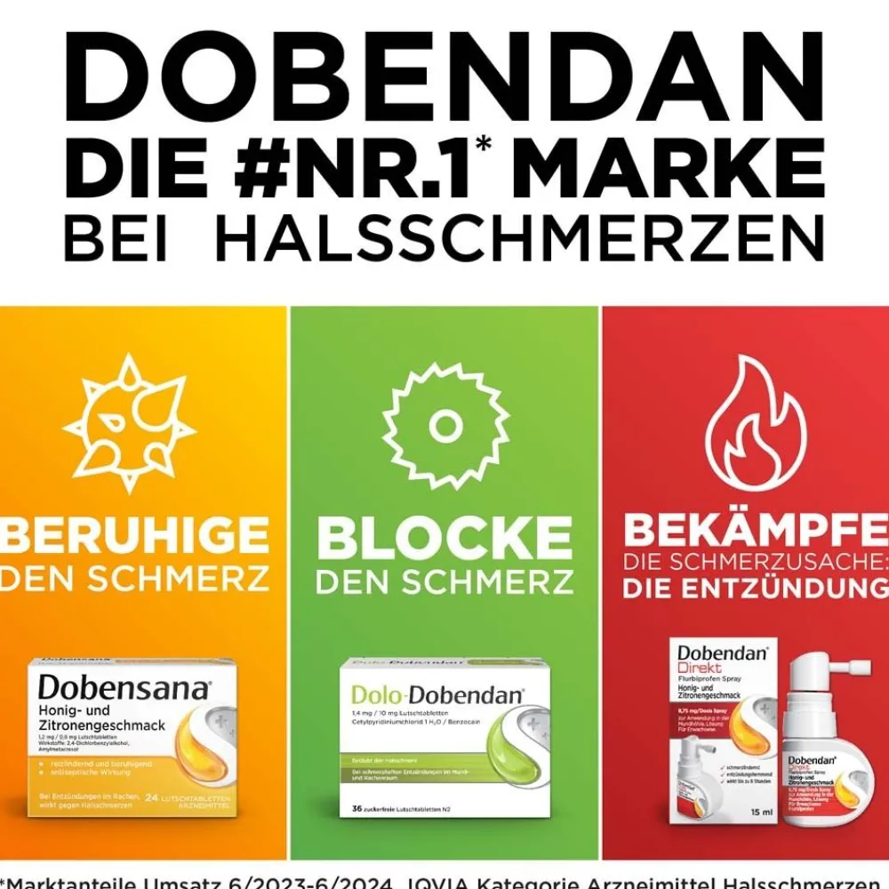 ® Direkt Lutschtabletten>Dobendan Discount