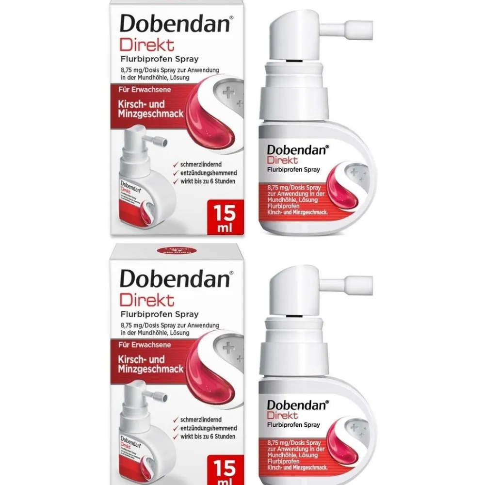 Dobendan® Direkt Spray - Bei starken Halsschmerzen und Schluckbeschwerden| Discount