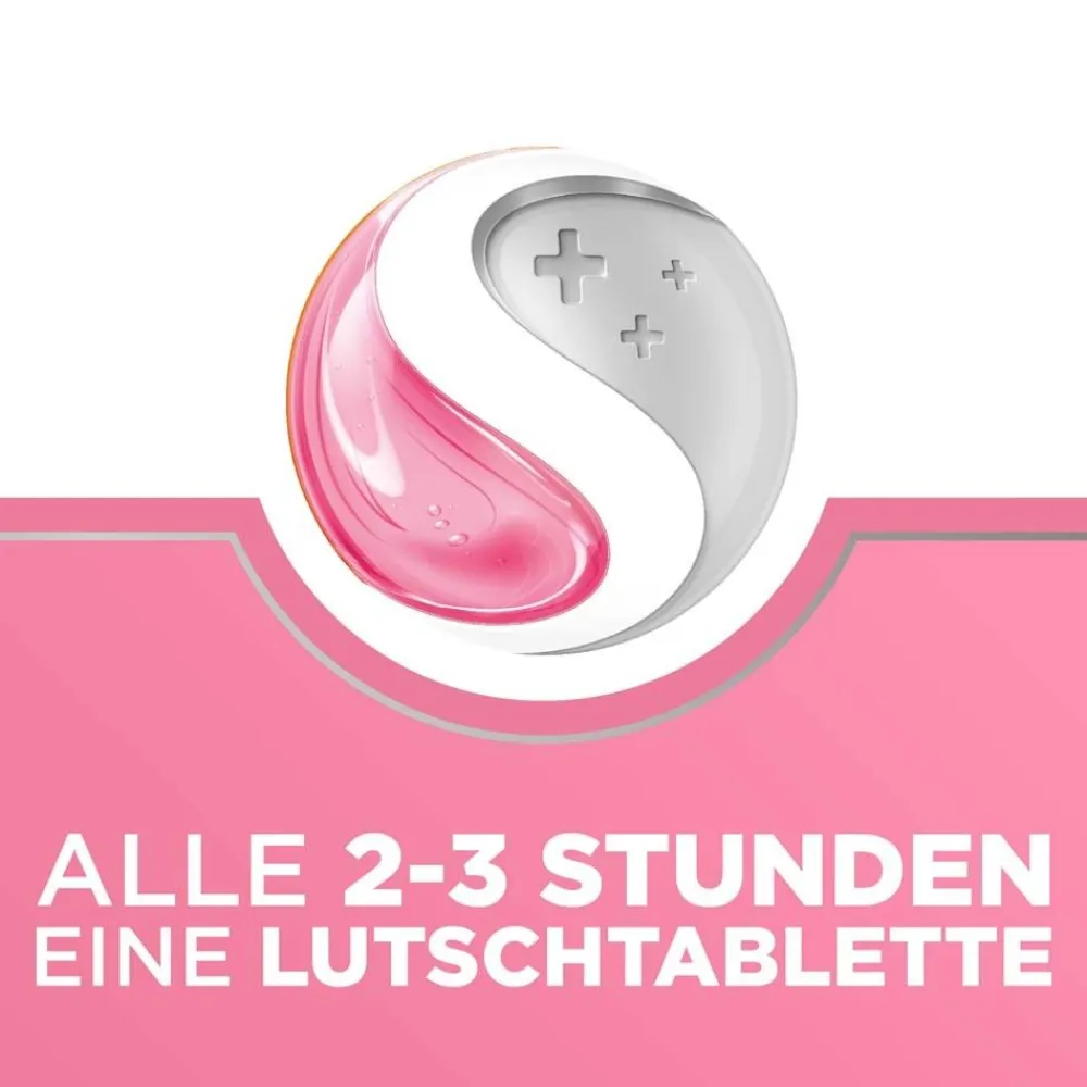 Dobensana® Junior Lutschtabletten Erdbeergeschmack bei ersten Anzeichen von Halsschmerzen| Hot