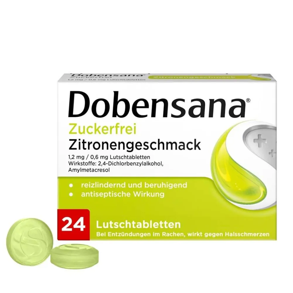 Dobensana® Zuckerfrei Zitronengeschmack Lutschtabletten| Hot