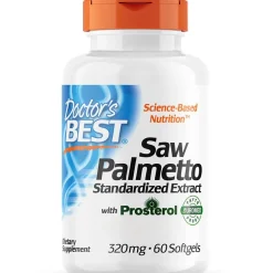 Doctor's Best, Saw Palmetto Extract (Sägepalmen-Extrakt), 320mg,Weichkapseln|Doctor's BEST Hot
