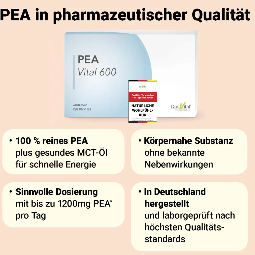 DocVital - PEA Vital 600 (Palmitoylethanolamid) Kapseln> Best