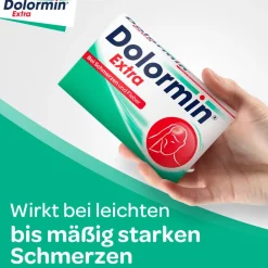 Extra 400 mg Ibuprofen bei Schmerzen und Fieber - Jetzt 20% mit dem Code 20 sparen*|Dolormin