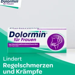für Frauen bei Menstruationsbeschwerden mit Naproxen - Jetzt 20% mit dem Code 20 sparen*>Dolormin Hot