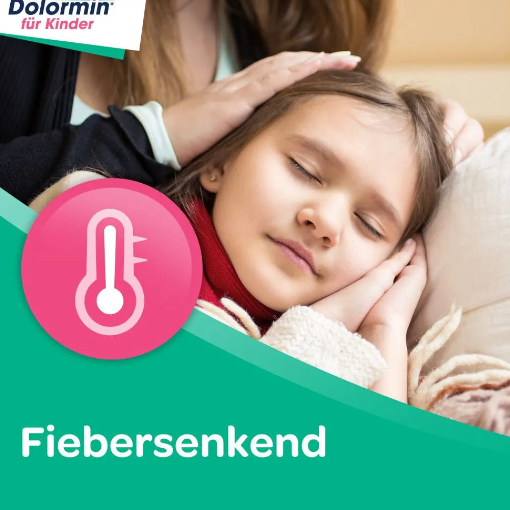 für Kinder Ibuprofensaft 40 mg/ml bei Fieber und Schmerzen>Dolormin