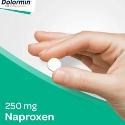 GS mit Naproxen, Schmerztabletten bei Gelenkschmerzen - Jetzt 20% mit dem Code 20 sparen*|Dolormin New