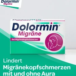 Migräne 400 mg Ibuprofen bei Migränekopfschmerzen - Jetzt 20% mit dem Code 20 sparen*|Dolormin