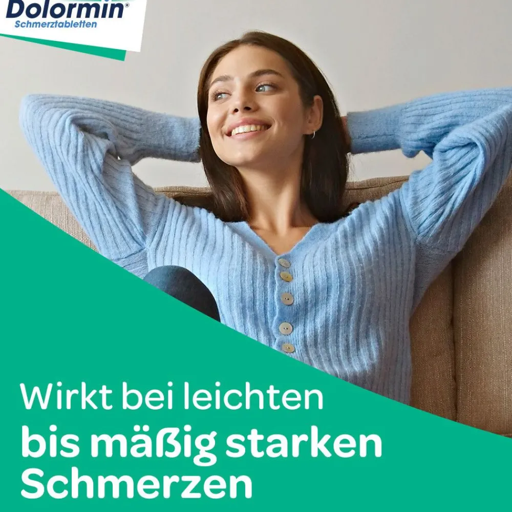 Schmerztabletten mit 200 mg Ibuprofen bei Schmerzen und Fieber|Dolormin Hot