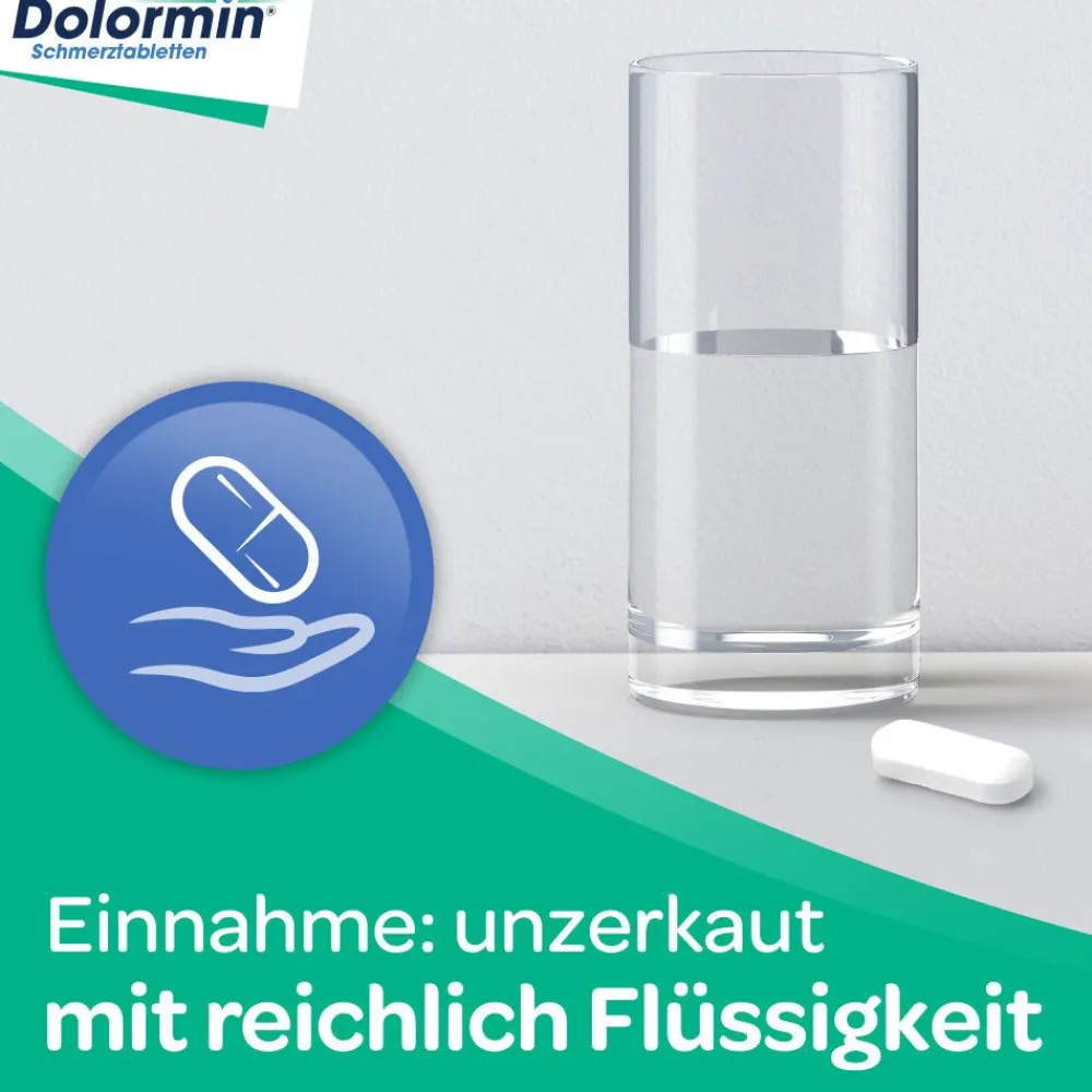 Schmerztabletten mit 200 mg Ibuprofen bei Schmerzen und Fieber|Dolormin Hot