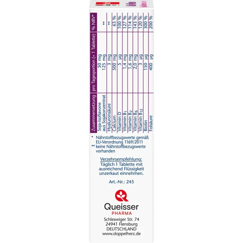 ® aktiv Aktiv-Meno Soja-Isoflavone + Calcium + D3 Tabletten>Doppelherz