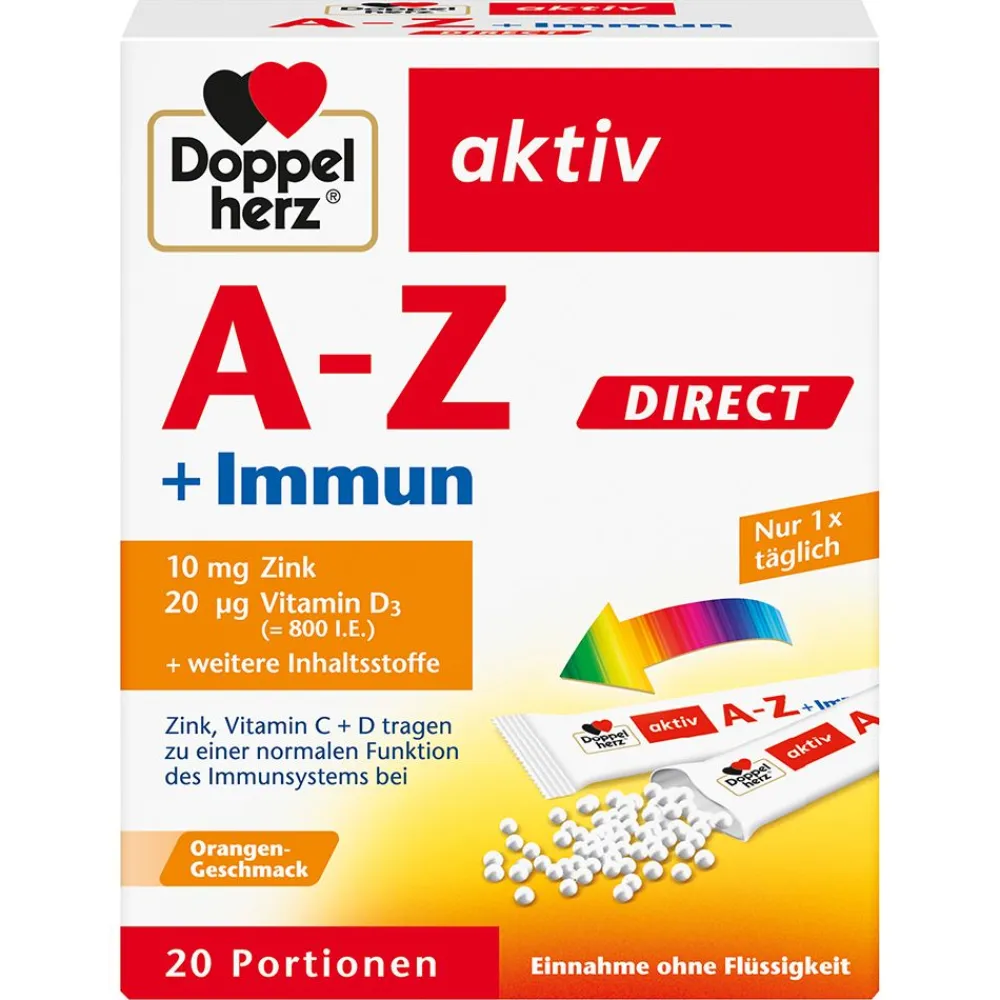 ® aktiv A-Z + Immun Direct|Doppelherz New