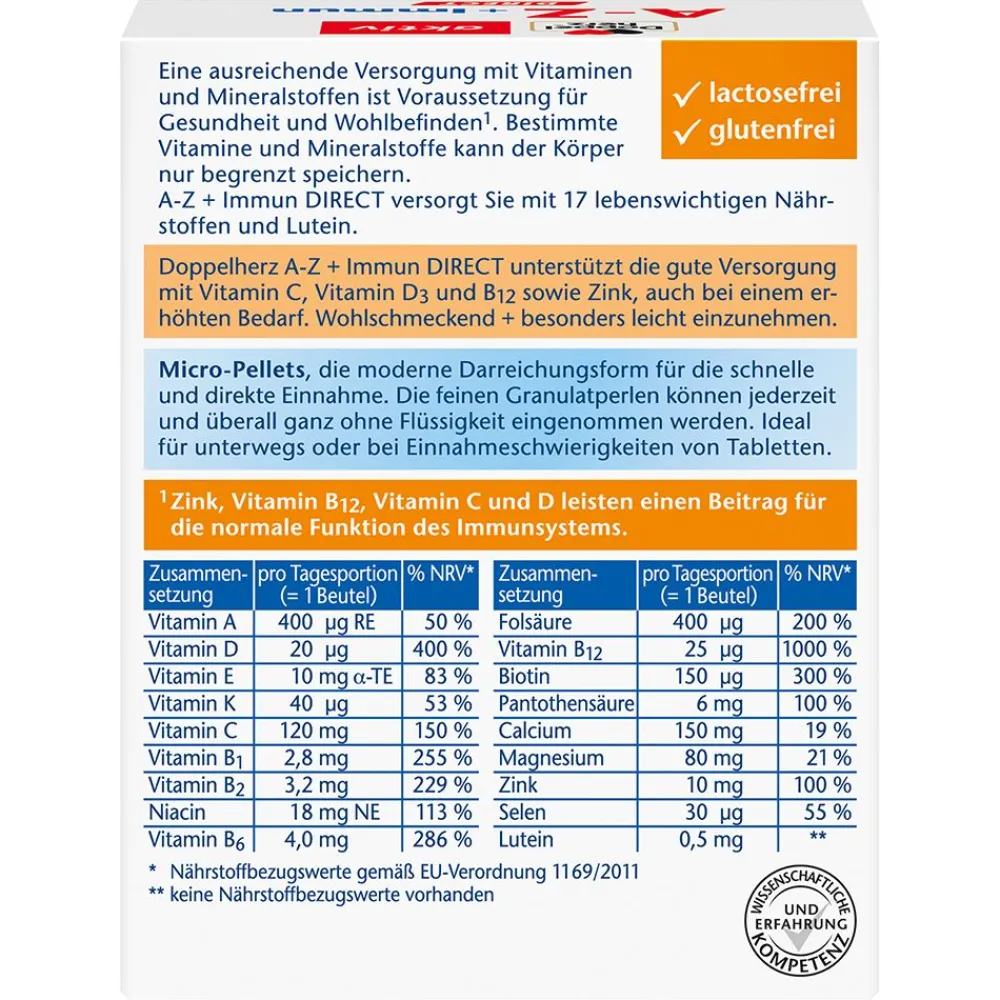 ® aktiv A-Z + Immun Direct|Doppelherz New
