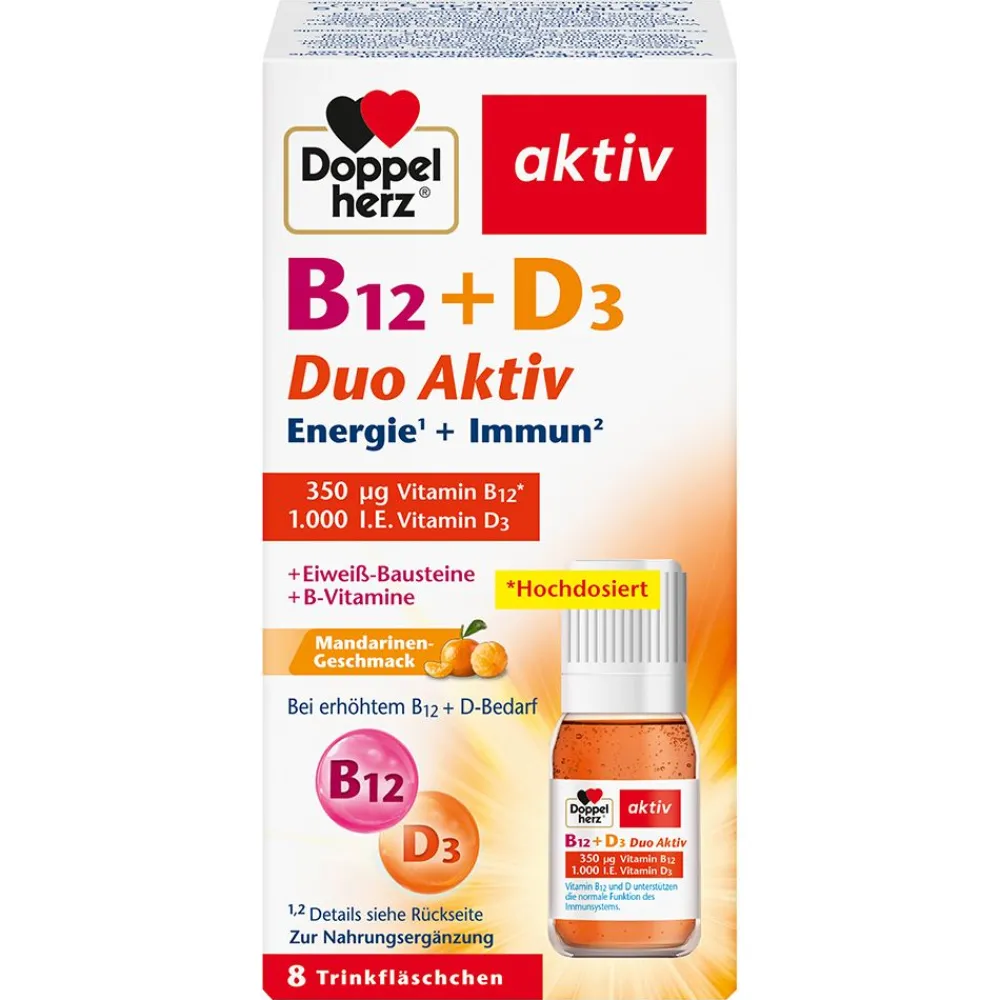 ® aktiv B12 + D3 Duo Aktiv Energie+Immun>Doppelherz
