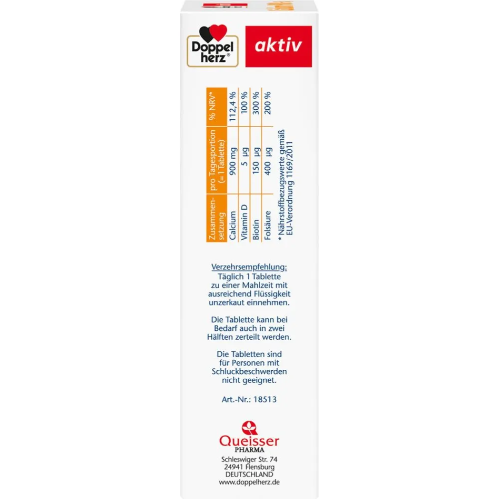 ® aktiv Calcium + D3|Doppelherz Clearance