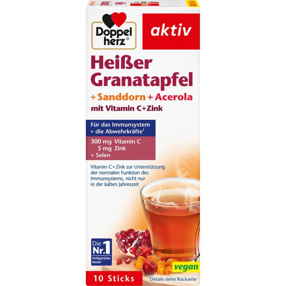 ® aktiv Heißer Granatapfel + Sanddorn + Acerola|Doppelherz Sale