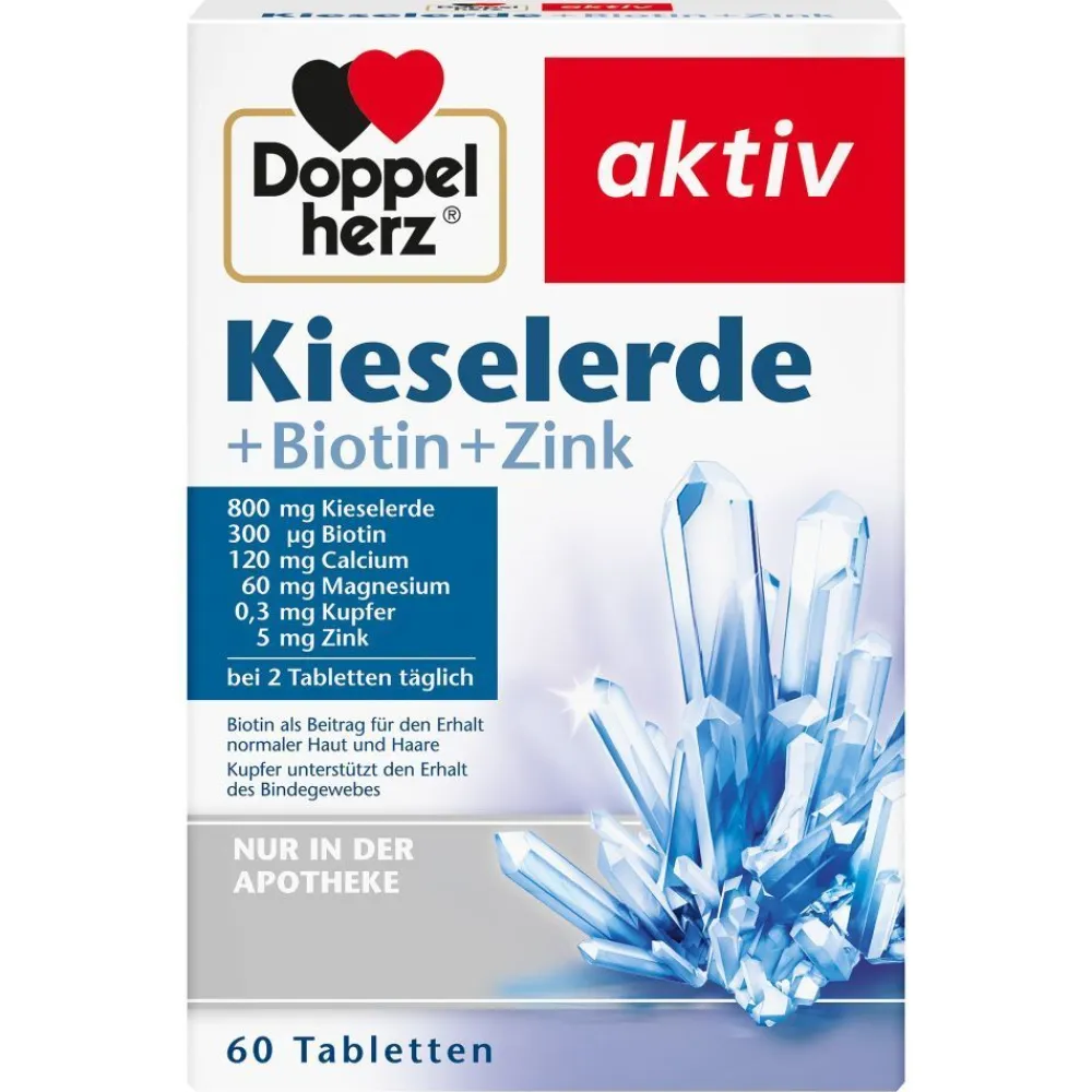 ® aktiv Kieselerde + Biotin + Zink Tabletten>Doppelherz Hot