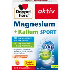 ® aktiv Magnesium + Kalium Sport Brausetabletten|Doppelherz Best
