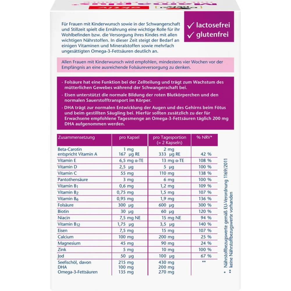 ® aktiv Mama plus+ mit DHA + Folsäure>Doppelherz New