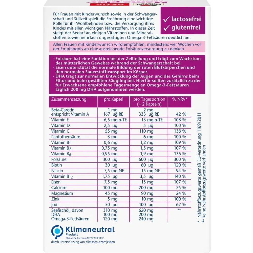 ® aktiv Mama plus+ mit DHA + Folsäure|Doppelherz Discount