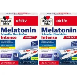 Doppelherz® aktiv Melatonin Schneller Einschlafen|