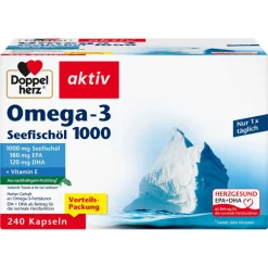 ® aktiv Omega-3 Seefischöl 1000|Doppelherz New