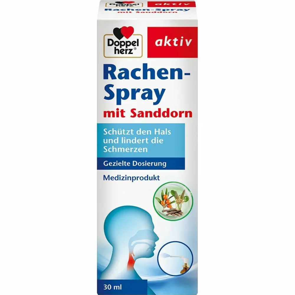 ® aktiv Rachenspray mit Sanddorn|Doppelherz Discount