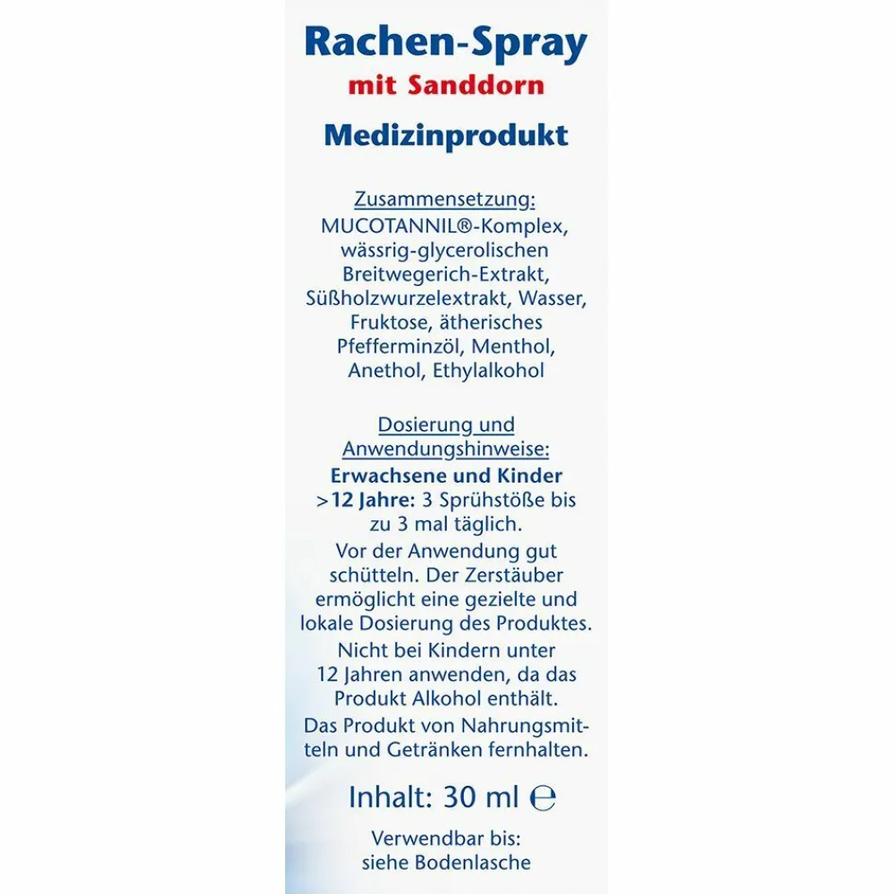 ® aktiv Rachenspray mit Sanddorn|Doppelherz Discount