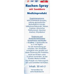 ® aktiv Rachenspray mit Sanddorn|Doppelherz Discount