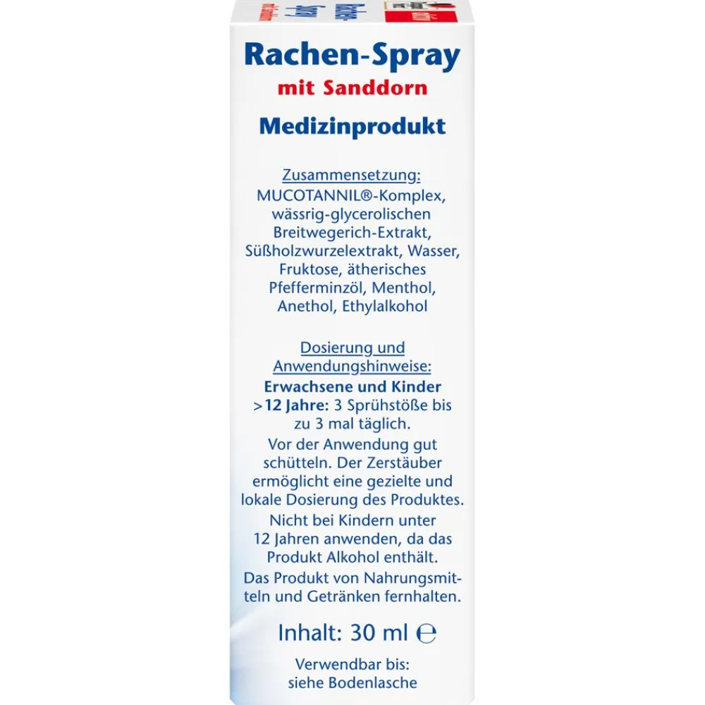 ® aktiv Rachenspray mit Sanddorn|Doppelherz Discount