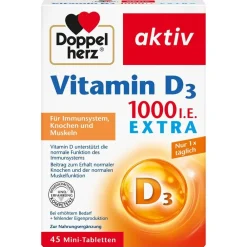 ® aktiv Vitamin D 1000 I.E. EXTRA>Doppelherz Discount