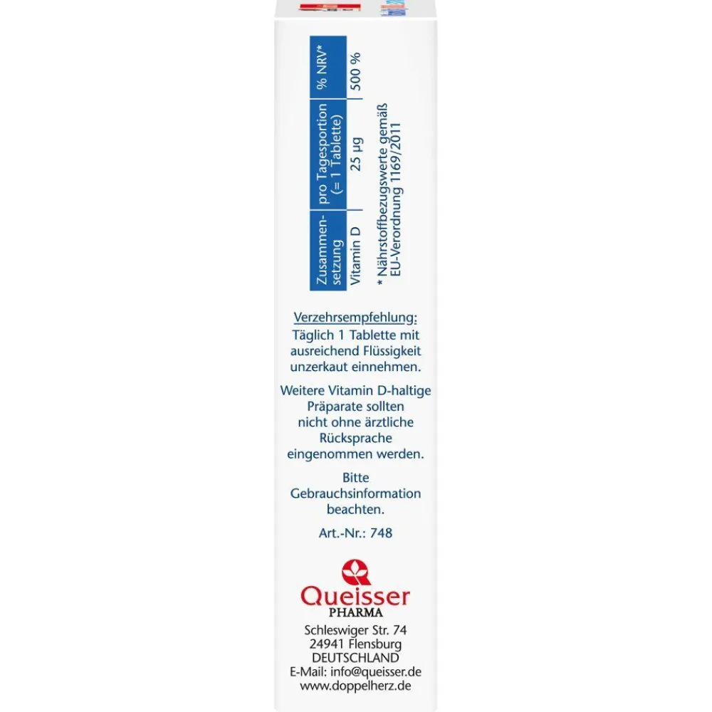 ® aktiv Vitamin D 1000 I.E. EXTRA>Doppelherz Discount