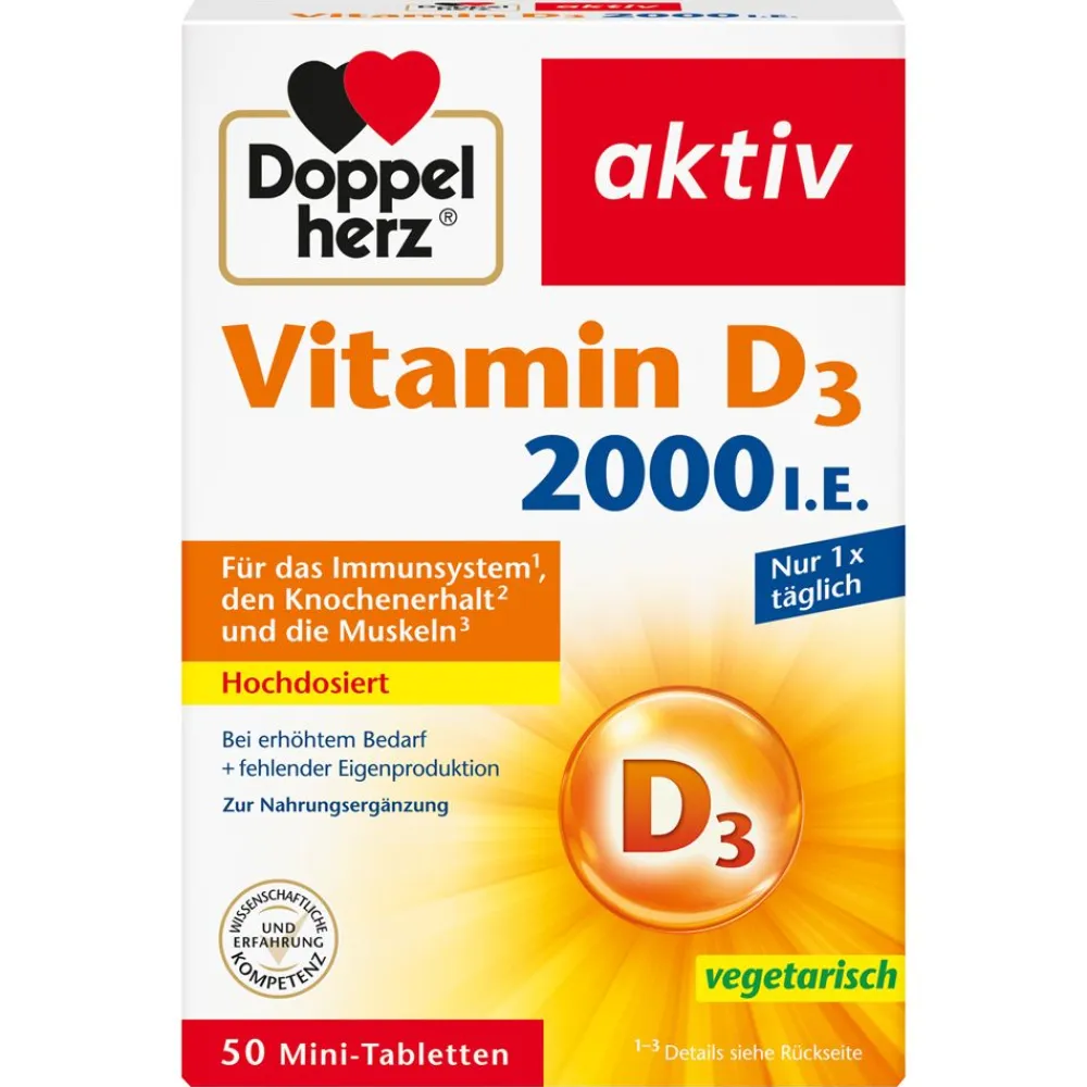 ® aktiv Vitamin D3 2000 I.E.>Doppelherz Outlet