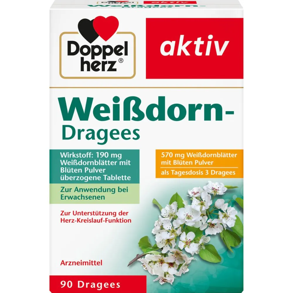 ® aktiv Weißdorn-Dragees>Doppelherz Best