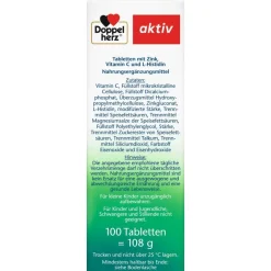 ® aktiv Zink + Histidin + Vitamin C|Doppelherz Outlet