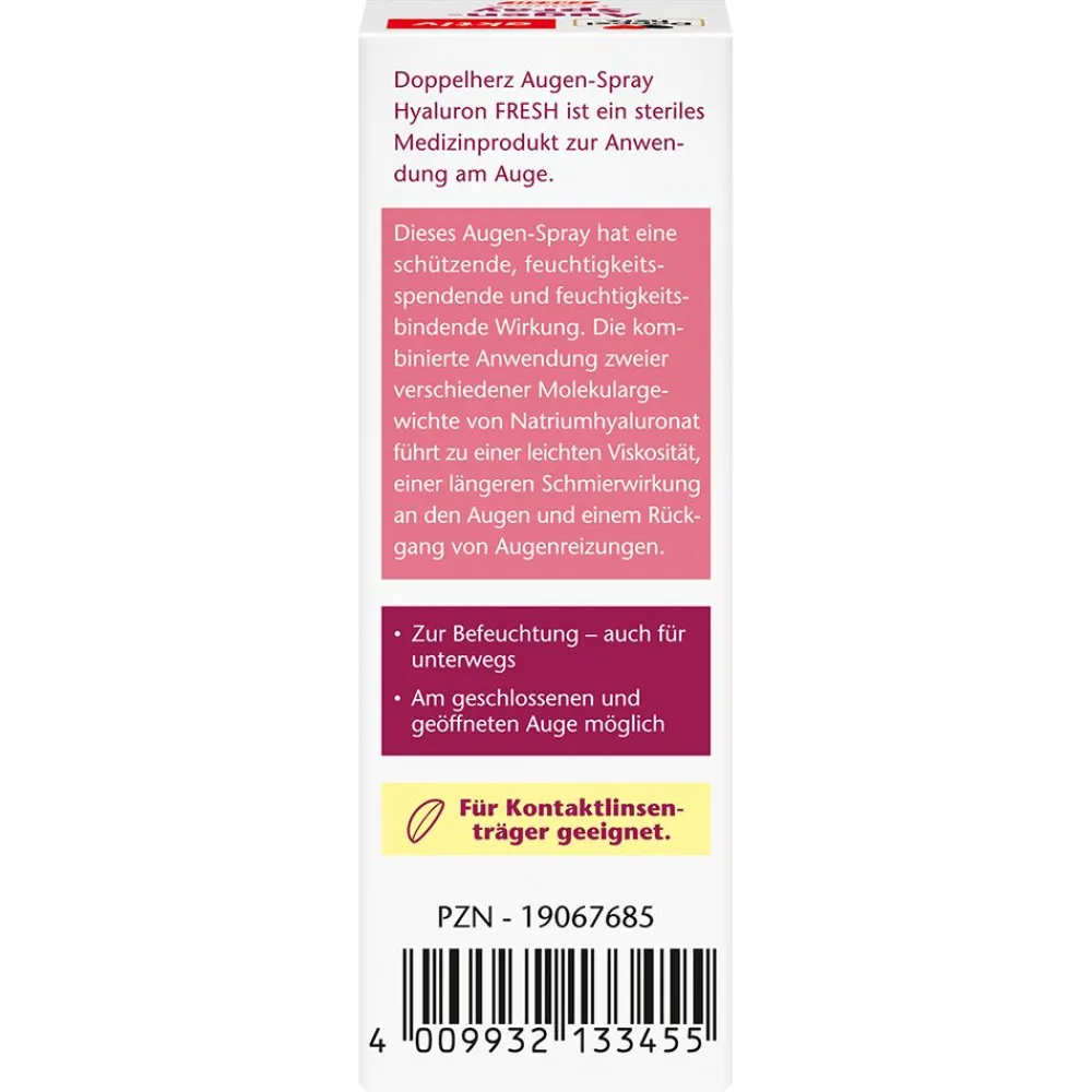 ® Augen-Spray Hyaluron FRESH>Doppelherz Hot