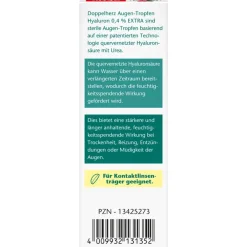 Augen-Tropfen Extra Hyaluron 0,4%|Doppelherz New