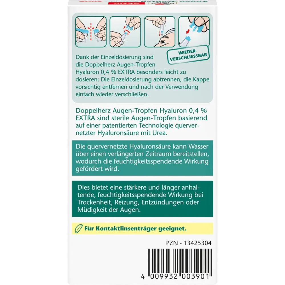 ® Augentropfen Hyaluron 0,4 % Extra|Doppelherz Outlet