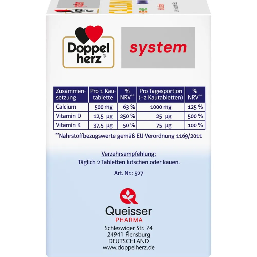 ® Calcium 1000 D3 + K2|Doppelherz Clearance