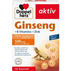 ® Ginseng 250 + B-Vitamine + Zink>Doppelherz Online