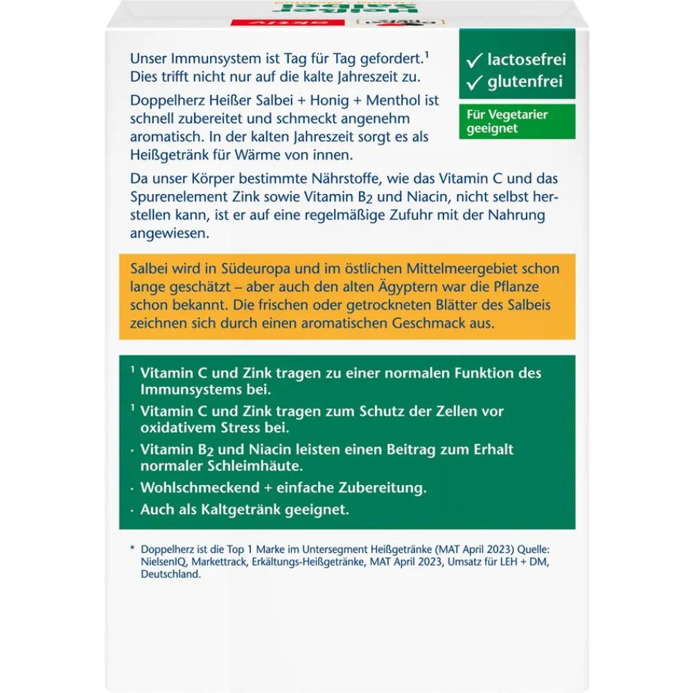 ® Heißer Salbei + Honig + Menthol>Doppelherz Discount