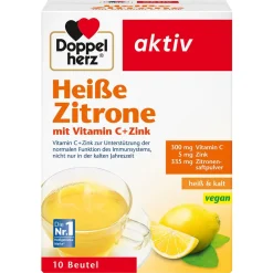 Heiße Zitrone mit Vitamin C + Zink|Doppelherz New