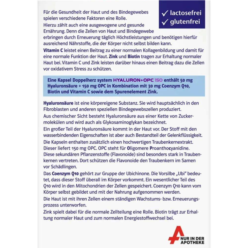 ® Hyaluron + OPC 150>Doppelherz Clearance