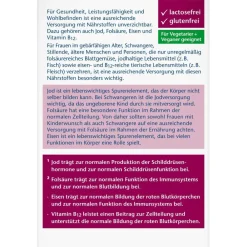 Jod + Folsäure + Eisen + B12>Doppelherz Hot