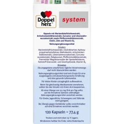 Leber Extra Kapseln mit Cholin, Zink und Pflanzenextrakten|Doppelherz Best