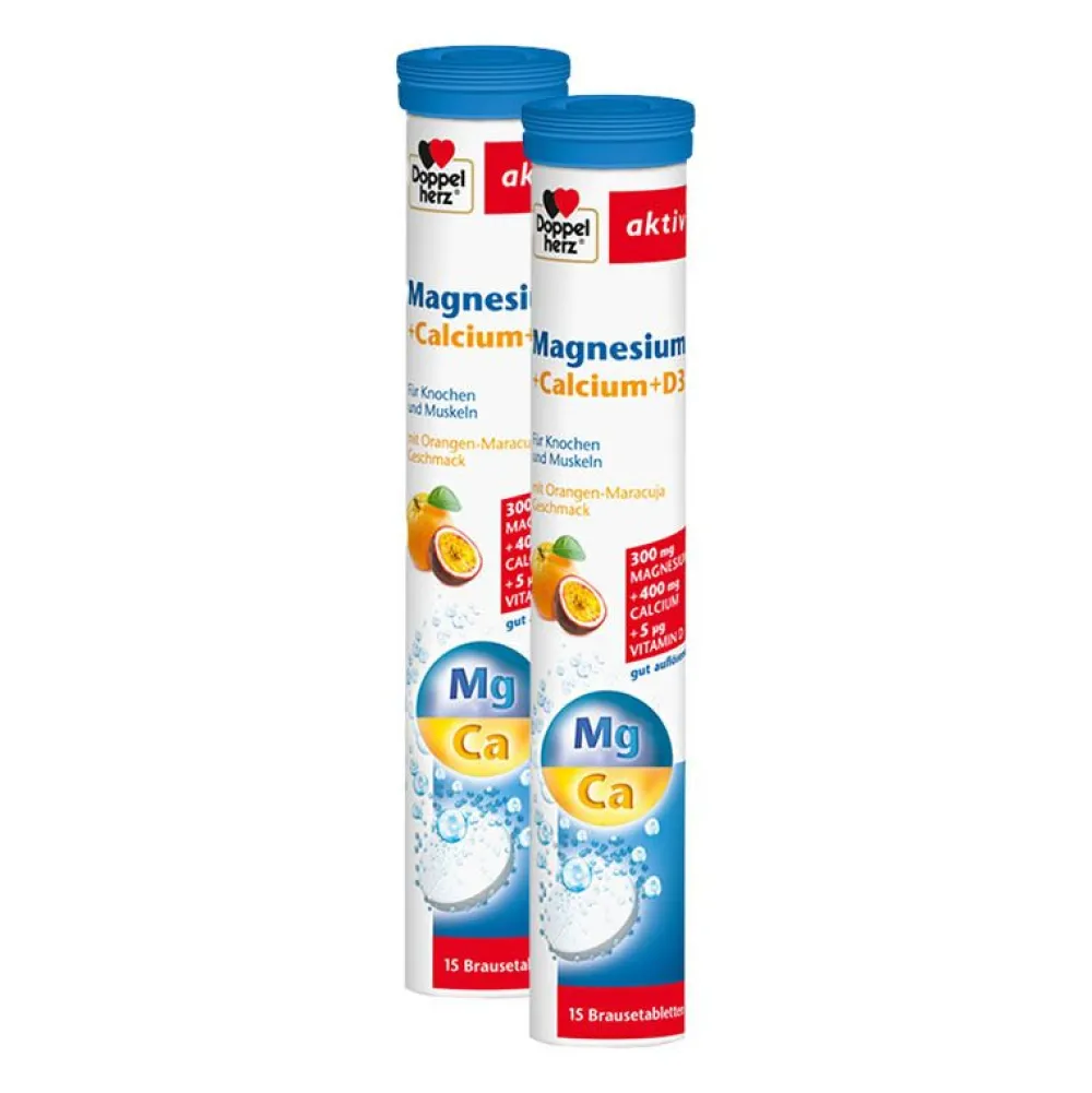 Doppelherz® Magnesium + Calcium + D3| Best